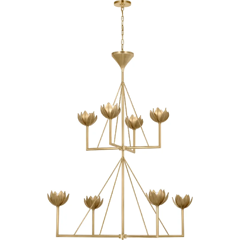 Chandeliers with Frosted Glass for a Softer Light DiffusionChandeliers with Frosted Glass for a Softer Light DiffusionAlberto Large Two Tier Chandelier Chandeliers with Frosted Glass for a Softer Light DiffusionChandeliers with Frosted Glass for a Softer Light DiffusionAlberto Large Two Tier Chandelier
