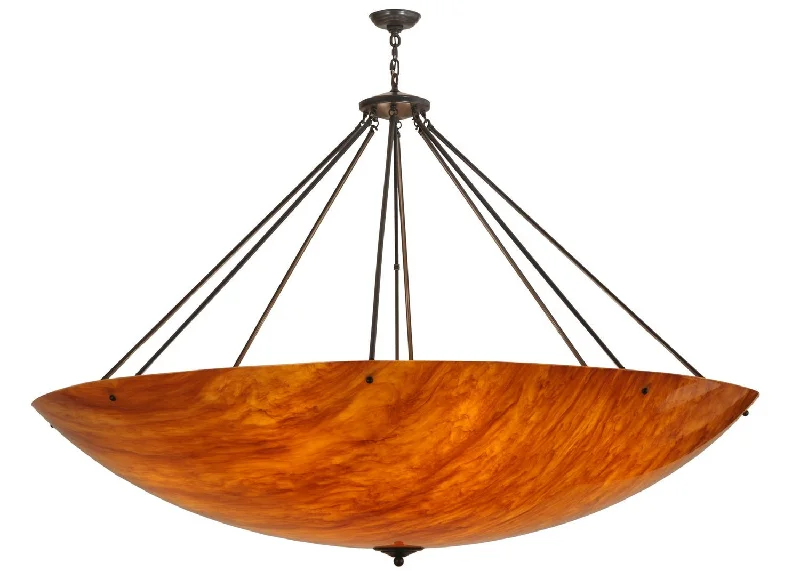 Art Nouveau Ceiling Lights with Organic, Flowing ShapesArt Nouveau Ceiling Lights with Organic, Flowing Shapes16 Light Inverted Pendant