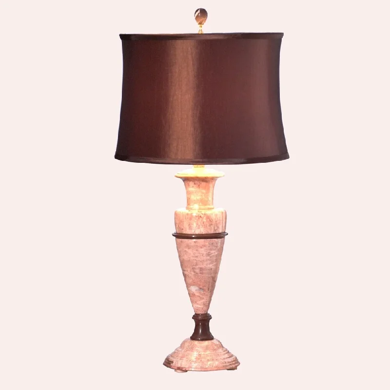 rustic farmhouse table lamps for cozy kitchensrustic farmhouse table lamps for cozy kitchens32" Tall Marble Table Lamp "Helene" with Linen Shade, Pink and Chocolate rustic farmhouse table lamps for cozy kitchensrustic farmhouse table lamps for cozy kitchens32" Tall Marble Table Lamp "Helene" with Linen Shade, Pink and Chocolate