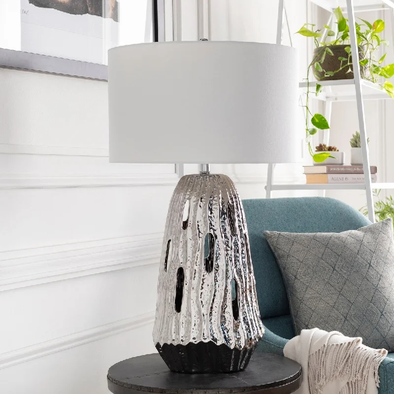 gothic style table lamps with dark finishes for a mysterious lookgothic style table lamps with dark finishes for a mysterious lookAspley Table Lamp with Brown Base and White Shade