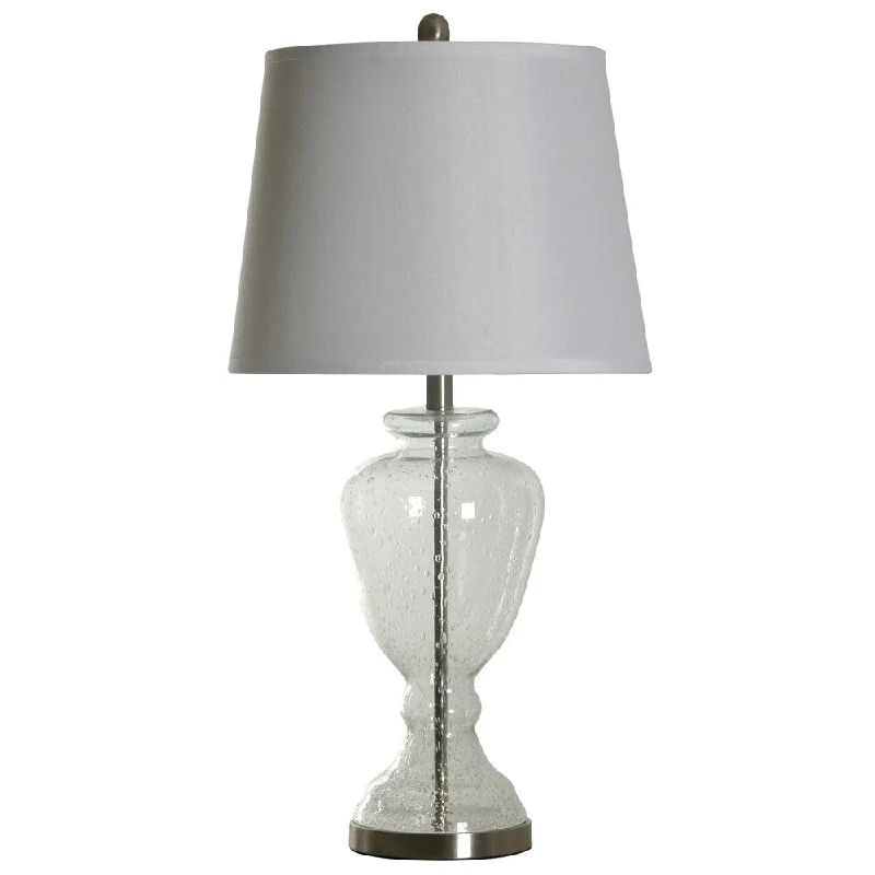 crystal table lamps with dazzling prisms for a glamorous effectcrystal table lamps with dazzling prisms for a glamorous effectClear Seeded Glass Table Lamp with White Drum Shade crystal table lamps with dazzling prisms for a glamorous effectcrystal table lamps with dazzling prisms for a glamorous effectClear Seeded Glass Table Lamp with White Drum Shade