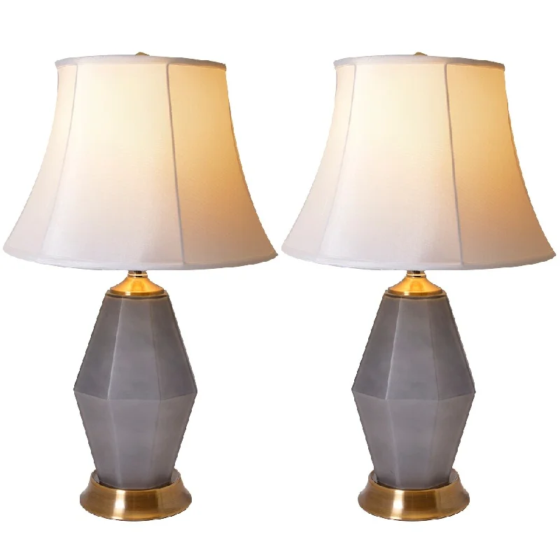 metal table lamps with a matte black finish for a sleek appearancemetal table lamps with a matte black finish for a sleek appearanceDiamond 24" Table Lamp (Set of 2) metal table lamps with a matte black finish for a sleek appearancemetal table lamps with a matte black finish for a sleek appearanceDiamond 24" Table Lamp (Set of 2)