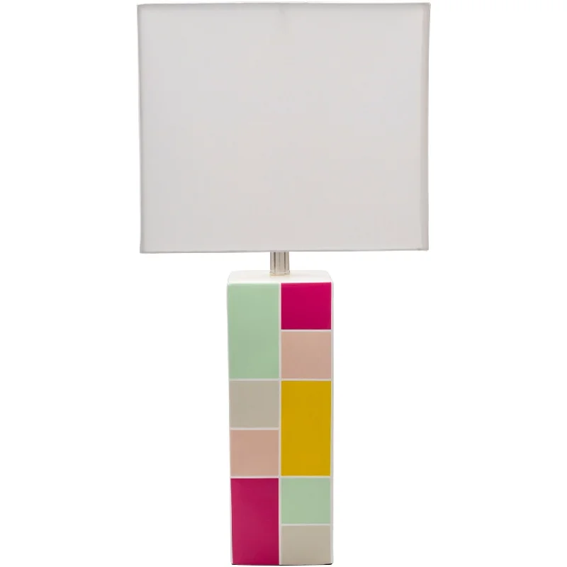 Green / White / Pink