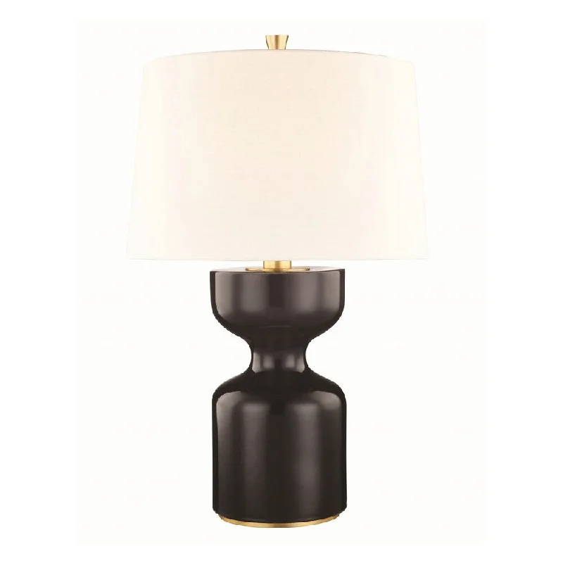 metal table lamps with a matte black finish for a sleek appearancemetal table lamps with a matte black finish for a sleek appearanceHudson Valley Locust Grove 1-light Ebony Small Table Lamp with Aged Brass Accent metal table lamps with a matte black finish for a sleek appearancemetal table lamps with a matte black finish for a sleek appearanceHudson Valley Locust Grove 1-light Ebony Small Table Lamp with Aged Brass Accent