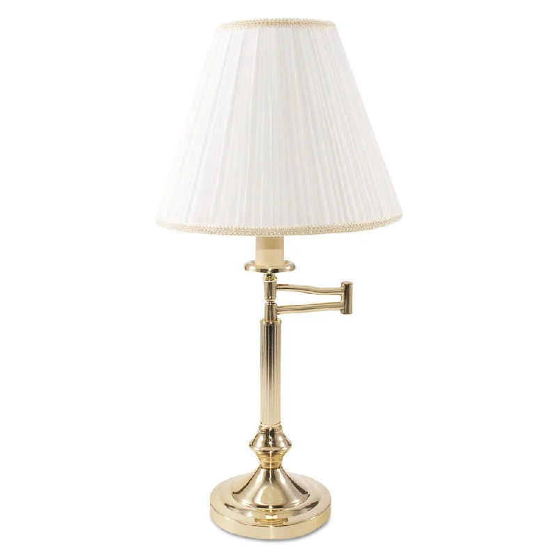 fabric table lamps with a linen shade for a relaxed and breathable lookfabric table lamps with a linen shade for a relaxed and breathable lookLedu Brass Swivel Arm Incandescent Lamp Mushroom Shade Felt Pad on Base 22-inch High