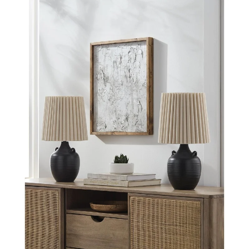 crystal table lamps with dazzling prisms for a glamorous effectcrystal table lamps with dazzling prisms for a glamorous effectLivabliss Sunken Global Accent Table Lamp (Set of 2)