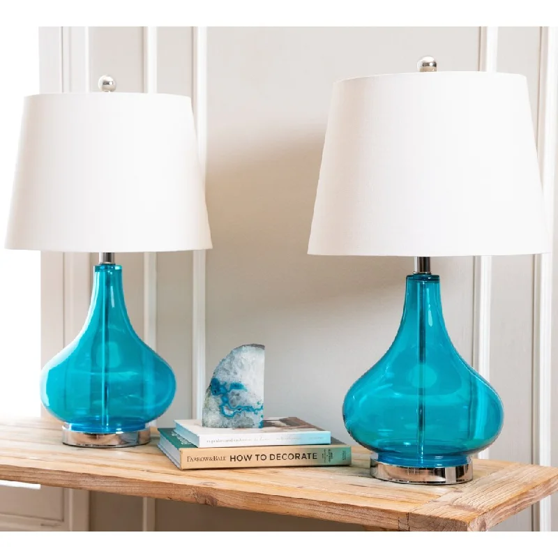 rustic farmhouse table lamps for cozy kitchensrustic farmhouse table lamps for cozy kitchensLuciana Turquoise Glass 23-inch Table Lamp (Set of 2) By Abbyson rustic farmhouse table lamps for cozy kitchensrustic farmhouse table lamps for cozy kitchensLuciana Turquoise Glass 23-inch Table Lamp (Set of 2) By Abbyson