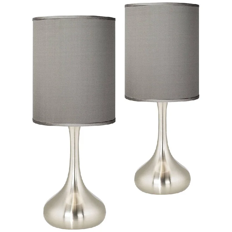 victorian style table lamps with ornate details for traditional homesvictorian style table lamps with ornate details for traditional homesModern Accent Table Lamps Set of 2 Brushed Nickel Gray for Living Room - 19" x 24" victorian style table lamps with ornate details for traditional homesvictorian style table lamps with ornate details for traditional homesModern Accent Table Lamps Set of 2 Brushed Nickel Gray for Living Room - 19" x 24"