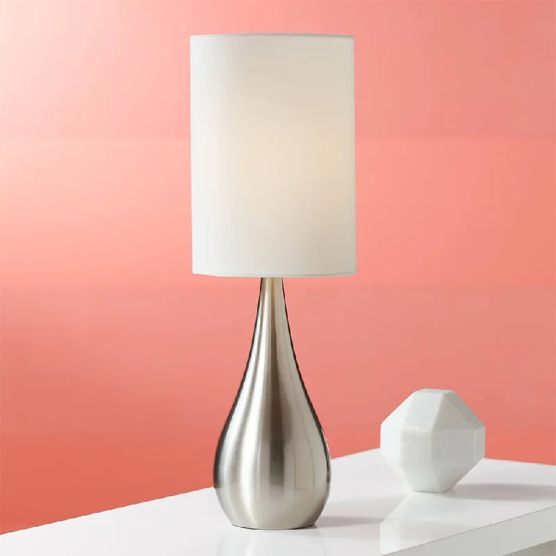 metal table lamps with a matte black finish for a sleek appearancemetal table lamps with a matte black finish for a sleek appearanceModern Table Lamp Brushed Steel Teardrop White Shade for Living Room - 7" x 21" metal table lamps with a matte black finish for a sleek appearancemetal table lamps with a matte black finish for a sleek appearanceModern Table Lamp Brushed Steel Teardrop White Shade for Living Room - 7" x 21"