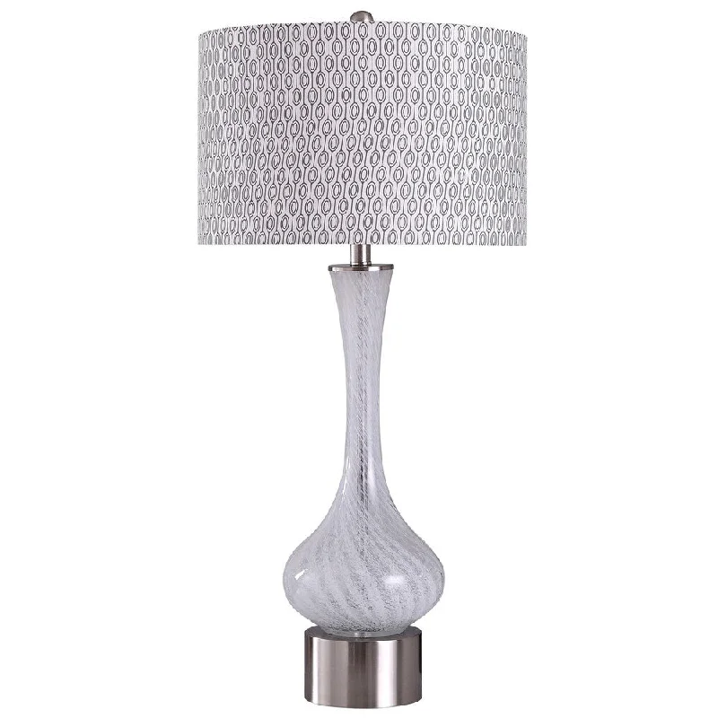 asian inspired table lamps with bamboo accents for a zen atmosphereasian inspired table lamps with bamboo accents for a zen atmosphereStyleCraft Albiona Silver with White Swirl Glass Table Lamp with Designer Print Drum Shade asian inspired table lamps with bamboo accents for a zen atmosphereasian inspired table lamps with bamboo accents for a zen atmosphereStyleCraft Albiona Silver with White Swirl Glass Table Lamp with Designer Print Drum Shade