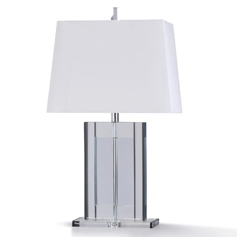 glass table lamps with a frosted surface for soft light diffusionglass table lamps with a frosted surface for soft light diffusionStyleCraft Anelli Table Lamp Clear Solid Crystal Glass Body with Crystal Base - White Shade glass table lamps with a frosted surface for soft light diffusionglass table lamps with a frosted surface for soft light diffusionStyleCraft Anelli Table Lamp Clear Solid Crystal Glass Body with Crystal Base - White Shade