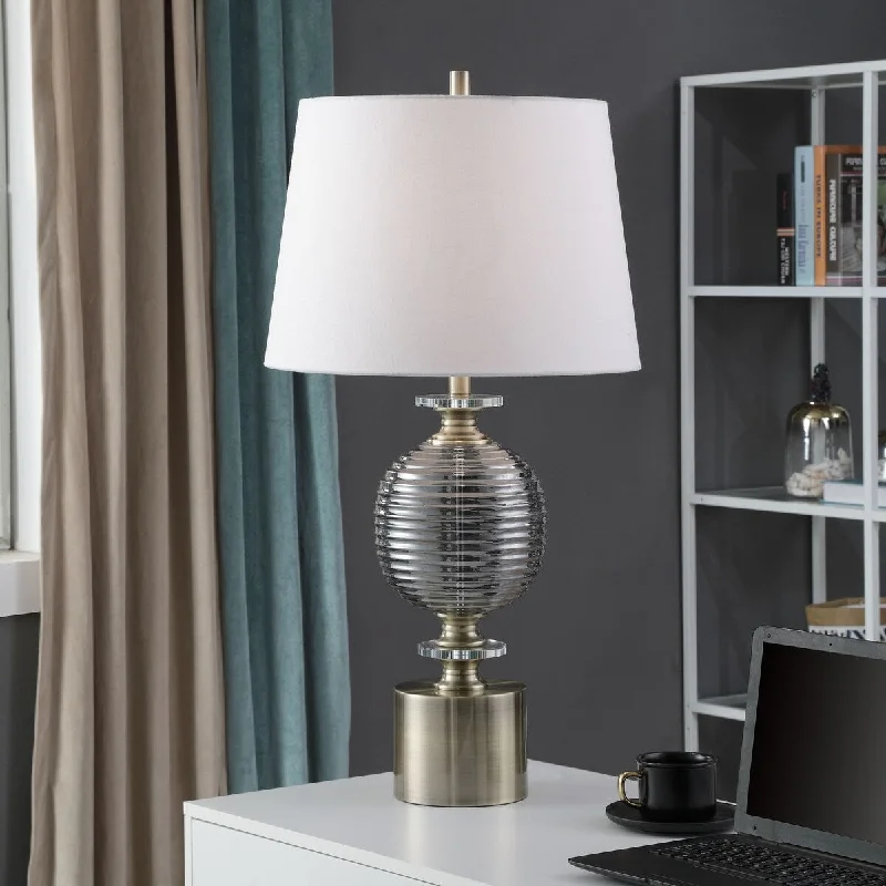 rustic farmhouse table lamps for cozy kitchensrustic farmhouse table lamps for cozy kitchensStyleCraft Arienti Ribbed Plated Smoke Glass Globe Table Lamp with Crystal Rings and Brass Base rustic farmhouse table lamps for cozy kitchensrustic farmhouse table lamps for cozy kitchensStyleCraft Arienti Ribbed Plated Smoke Glass Globe Table Lamp with Crystal Rings and Brass Base