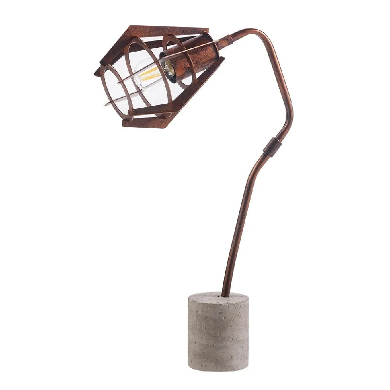 gothic style table lamps with dark finishes for a mysterious lookgothic style table lamps with dark finishes for a mysterious lookVersanora - Rustica Table Lamp - Copper/Concrete, 18"H gothic style table lamps with dark finishes for a mysterious lookgothic style table lamps with dark finishes for a mysterious lookVersanora - Rustica Table Lamp - Copper/Concrete, 18"H